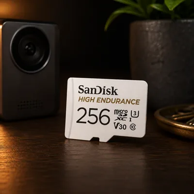Storage glyph for SanDisk 256GB High Endurance microSD card